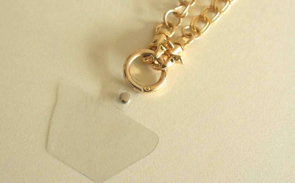 【LENERAオリジナルスマートフォンショルダー】 smartphone shoulder - oro - / gold 【079034】